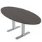Skutchi Designs 33.5 in W, 69.5 in L, 29 in H, Engineered Wood Top, Brown HAR-OVL-34x70-T-XD1025 - alternate 1